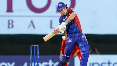 Mitchell Marsh of Delhi Capitals plays a shot during the 64th T20 cricket match of the Indian Premier League 2022 (IPL season 15), between the Punjab Kings and the Delhi Capitals (PTI) Mitchell Marsh of Delhi Capitals plays a shot during the 64th T20 cricket match of the Indian Premier League 2022 (IPL season 15), between the Punjab Kings and the Delhi Capitals (PTI)