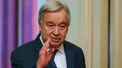 UN secretary-general Antonio Guterres&nbsp; (AP)