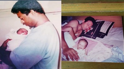 Throwback pictures of late actor Irrfan Khan with his son Babil Khan. Throwback pictures of late actor Irrfan Khan with his son Babil Khan.