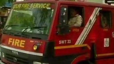 This was the second fire being reported from North Delhi's Narela area in two days. (ANI File Photo) This was the second fire being reported from North Delhi's Narela area in two days. (ANI File Photo)