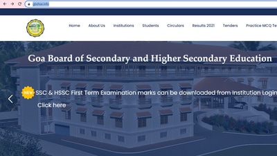 Goa board HSSC, SSC result 2022 declared; Know how to check and link here Goa board HSSC, SSC result 2022 declared; Know how to check and link here