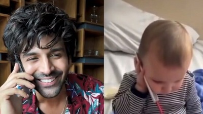 Kartik aaryan shares new video. Kartik aaryan shares new video.