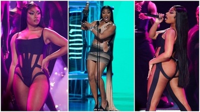 Megan Thee Stallion also delivered a spectacular performance of Plan B and Sweetest Pie at the BBMAs. The artist also won the Top Rap Female Artist award during the ceremony, held at MGM Grand Garden Arena in Las Vegas, Nevada. (Reuters) Megan Thee Stallion also delivered a spectacular performance of Plan B and Sweetest Pie at the BBMAs. The artist also won the Top Rap Female Artist award during the ceremony, held at MGM Grand Garden Arena in Las Vegas, Nevada. (Reuters)