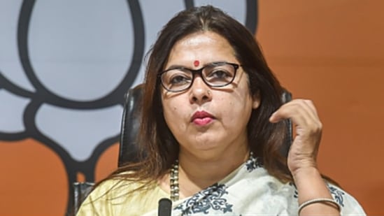 Union minister Meenakshi Lekhi.&nbsp;(PTI file)