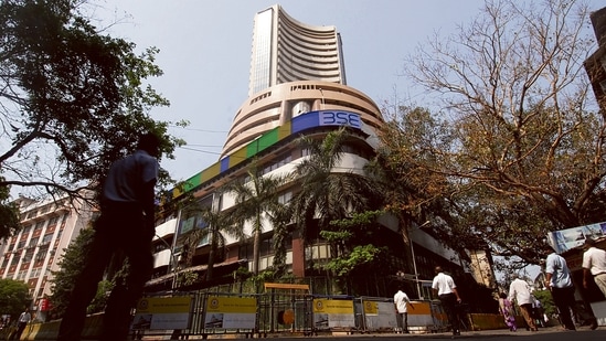 The Bombay Stock Exchange. The Bombay Stock Exchange.