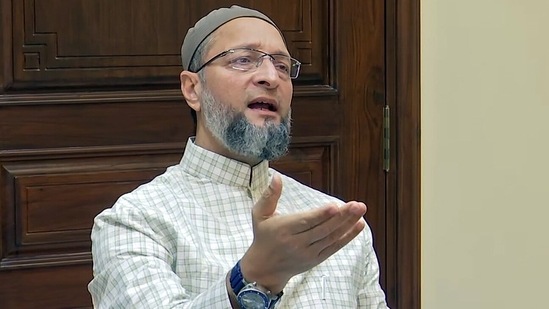 AIMIM chief Asaduddin Owaisi,(ANI)