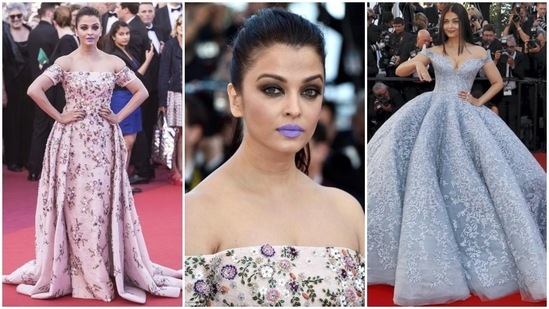 Aishwarya Rai Bachchan walks the red carpet at the Cannes Film Festival.&nbsp;(Pinterest)