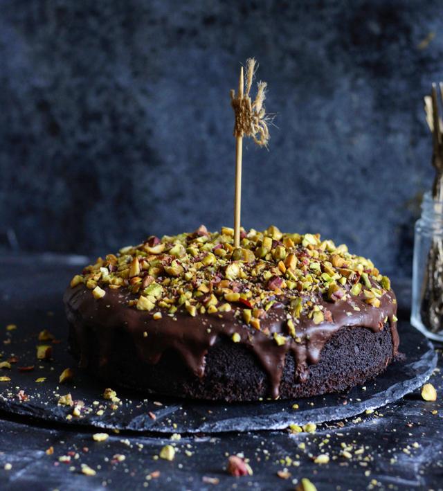 Vegan Chocolate Cake by Shivesh Bhatia, baker