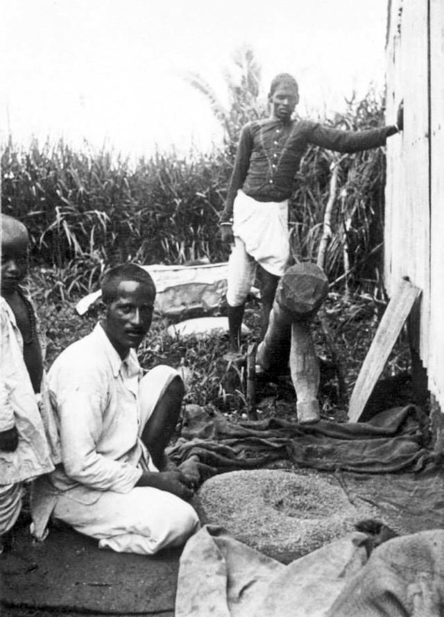 On 14 May 2021, Frank Bainimarama, Prime Minister of Fiji tweeted: ''142 years ago, the first girmitiyas arrived to Fiji. Their resilience through the painful Girmit era is an inspiration for all Fijians. They and their descendants have made huge contributions in all facets of Fijian life. It is impossible to imagine Fiji without these Fijians.'' “Girmitiyas” were the Indian indentured labourers transported to Mauritius, South Africa, the Caribbean, and Fiji in the aftermath of the abolition of slavery. This was one of the historical pictures of Indians in Fiji that accompanied the tweet. (ANI) On 14 May 2021, Frank Bainimarama, Prime Minister of Fiji tweeted: ''142 years ago, the first girmitiyas arrived to Fiji. Their resilience through the painful Girmit era is an inspiration for all Fijians. They and their descendants have made huge contributions in all facets of Fijian life. It is impossible to imagine Fiji without these Fijians.'' “Girmitiyas” were the Indian indentured labourers transported to Mauritius, South Africa, the Caribbean, and Fiji in the aftermath of the abolition of slavery. This was one of the historical pictures of Indians in Fiji that accompanied the tweet. (ANI)