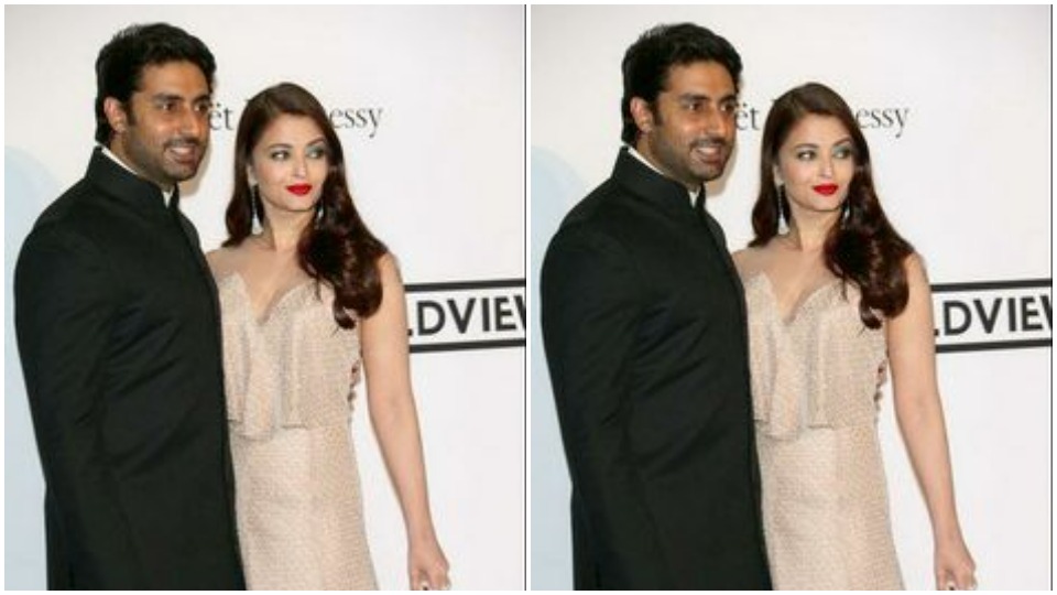 Aishwarya Rai and Abhishek Bachchan at Cannes.(Pinterest)