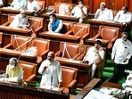 File image of the Karnataka Assembly. File image of the Karnataka Assembly.