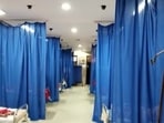 A 55-year-old stroke patient was bitten in her eye by a rat in Kota.(Twitter/ANI) A 55-year-old stroke patient was bitten in her eye by a rat in Kota.(Twitter/ANI)
