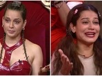 Kangana Ranaut and Payal Rohatgi on Lock Upp. Kangana Ranaut and Payal Rohatgi on Lock Upp.