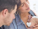 Priyanka Chopra and Nick Jonas with their daughter Malti. Priyanka Chopra and Nick Jonas with their daughter Malti.