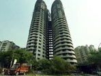 A view of the Supertech Twin Towers in Noida.(HT file) A view of the Supertech Twin Towers in Noida.(HT file)