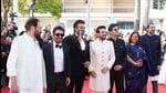 Indian delegation led by Union Minister of Information & Broadcasting Anurag Thakur at Cannes Film Festival 2022.