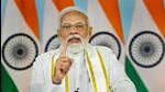 Prime Minister Narendra Modi addressing the silver jubilee celebrations of Telecom Regulatory Authority of India. (PTI) Prime Minister Narendra Modi addressing the silver jubilee celebrations of Telecom Regulatory Authority of India. (PTI)
