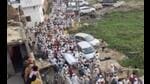 Ghulam Mohammad ‘s body being taken for burial (sourced) Ghulam Mohammad ‘s body being taken for burial (sourced)
