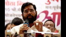 Long-pending demands of Navi Mumbai residents and developers to be resolved, said Urban Development Minister Eknath Shinde. (HT FILE PHOTO)