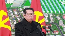 FILE PHOTO: North Korean leader Kim Jong. (via REUTERS)