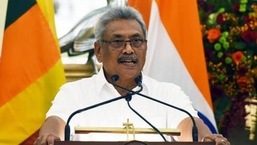 Sri Lankan President Gotabaya Rajapaksa.