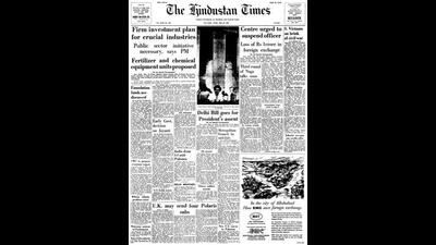 HT This Day: May 20, 1966 -- Delhi Bill goes for President’s assent HT This Day: May 20, 1966 -- Delhi Bill goes for President’s assent