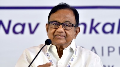 Congress leader P Chidambaram.&nbsp; (File)
