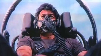 A still from Vijay's Beast, A still from Vijay's Beast,