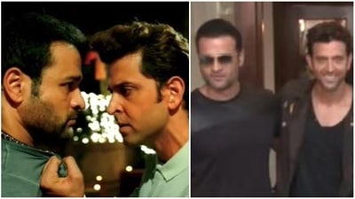 Hrithik Roshan and Rohit Roy starred together in Kaabil.