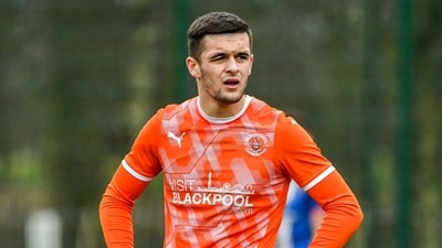 Jake Daniels (Blackpool FC/Twitter) Jake Daniels (Blackpool FC/Twitter)