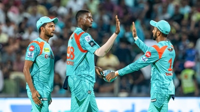 LSG have lost their last two matches. (PTI) LSG have lost their last two matches. (PTI)