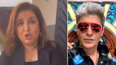 Farah Khan talks about Chunky Panday on her show The Khatra Khatra Show.