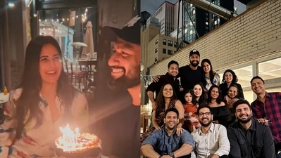 Vicky Kaushal's birthday celebration in New York. Vicky Kaushal's birthday celebration in New York.