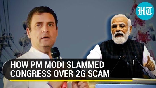 HOW PM MODI SLAMMED CONGRESS OVER 2G SCAM