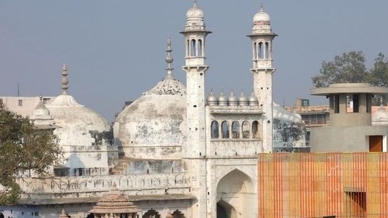 File photo of the Gyanvapi Mosque in Varanasi.(REUTERS)