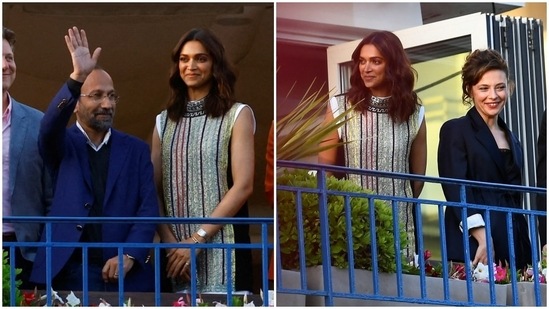 Deepika Padukone attends Cannes Film Festival jury dinner.&nbsp;(Reuters)