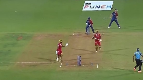 Lalit Yadav missed a run out opportunity against PBKS