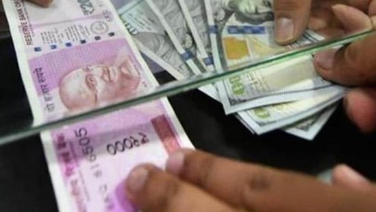 Rupee falls 14 paise to 77.69 against US dollar in early trade.