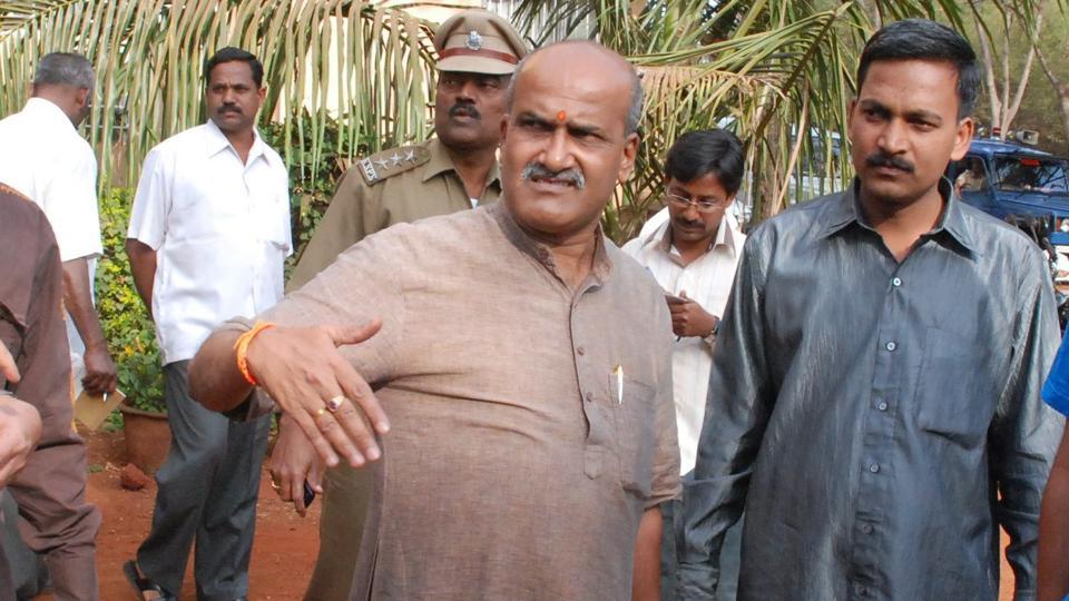 Sri Rama Sene chief Pramod Muthalik. (PTI)
