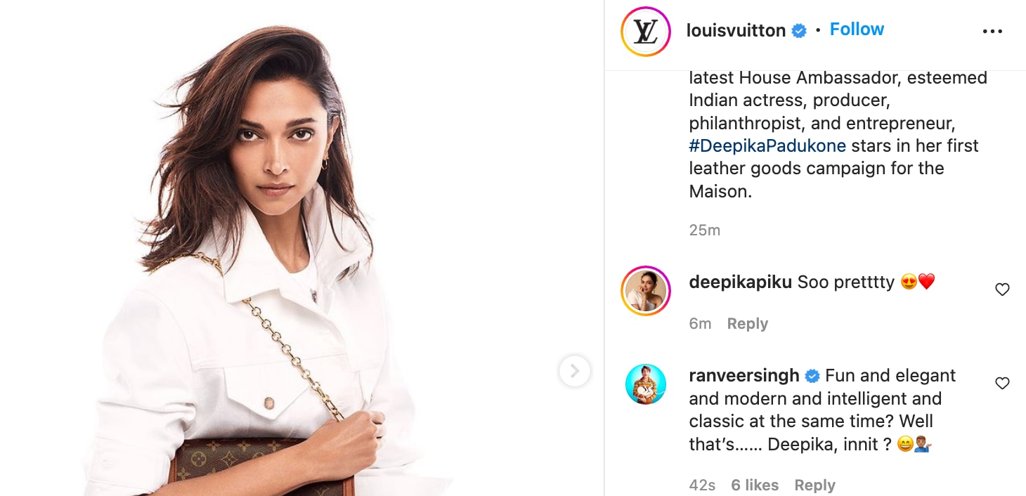 Louis Vuitton Announces Deepika Padukone As Their New House Ambassador