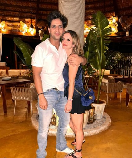 Sussanne Khan with BF Arslan Goni.