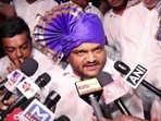 Hardik Patel has quit the Congress on Wednesday expressing his sadness and disgust with the party. (ANI) Hardik Patel has quit the Congress on Wednesday expressing his sadness and disgust with the party. (ANI)