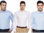 Formal shirts are available in solid colours as well as in printed forms. Formal shirts are available in solid colours as well as in printed forms.