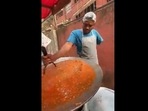 A screengrab of the video of a specially-abled street vendor in Mumbai. (Twitter/@sonalgoelias) A screengrab of the video of a specially-abled street vendor in Mumbai. (Twitter/@sonalgoelias)