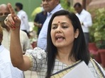 Trinamool MP Mahua Moitra. Trinamool MP Mahua Moitra.