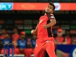 Umran Malik of Sunrisers Hyderabad Umran Malik of Sunrisers Hyderabad