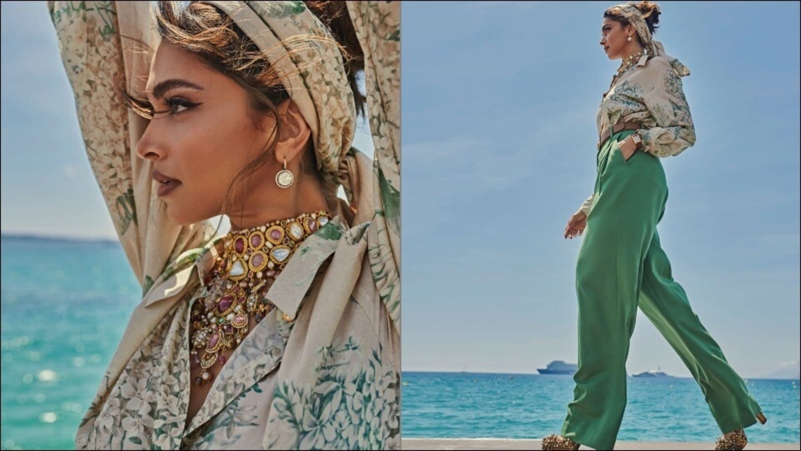 Deepika Padukon Blue Film - Deepika Padukone looks steamy in full Sabyasachi at Cannes 2022 jury  photocall | Fashion Trends - Hindustan Times
