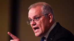 Australian Prime Minister Scott Morrison. Australian Prime Minister Scott Morrison. 