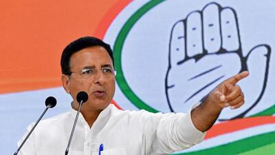 Congress general secretary Randeep Surjewala questioned the Centre after the release of Rajiv Gandhi assassination convict, AG Perarivalan. (ANI File Photo)