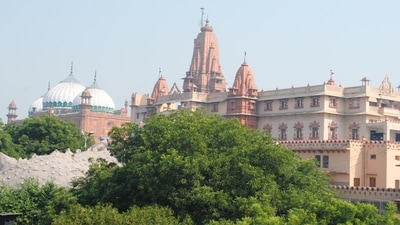 Sri Krishna Janmabhoomi and Shahi Eidgah Mosque complex in Mathura. (File Photo)